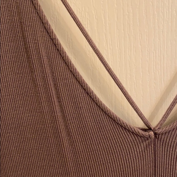 American Eagle Ribbed Short-Sleeve Dress - Picture 3 of 4